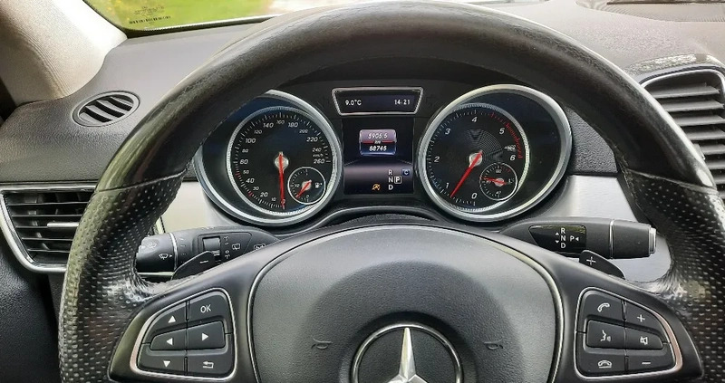 Mercedes-Benz GLE cena 149900 przebieg: 88000, rok produkcji 2017 z Aleksandrów Łódzki małe 232